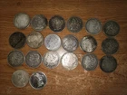 Lot of 20 Morgan Silver Dollars 1878-1921 Circulated $1 Coins 0.9 Fine Silver