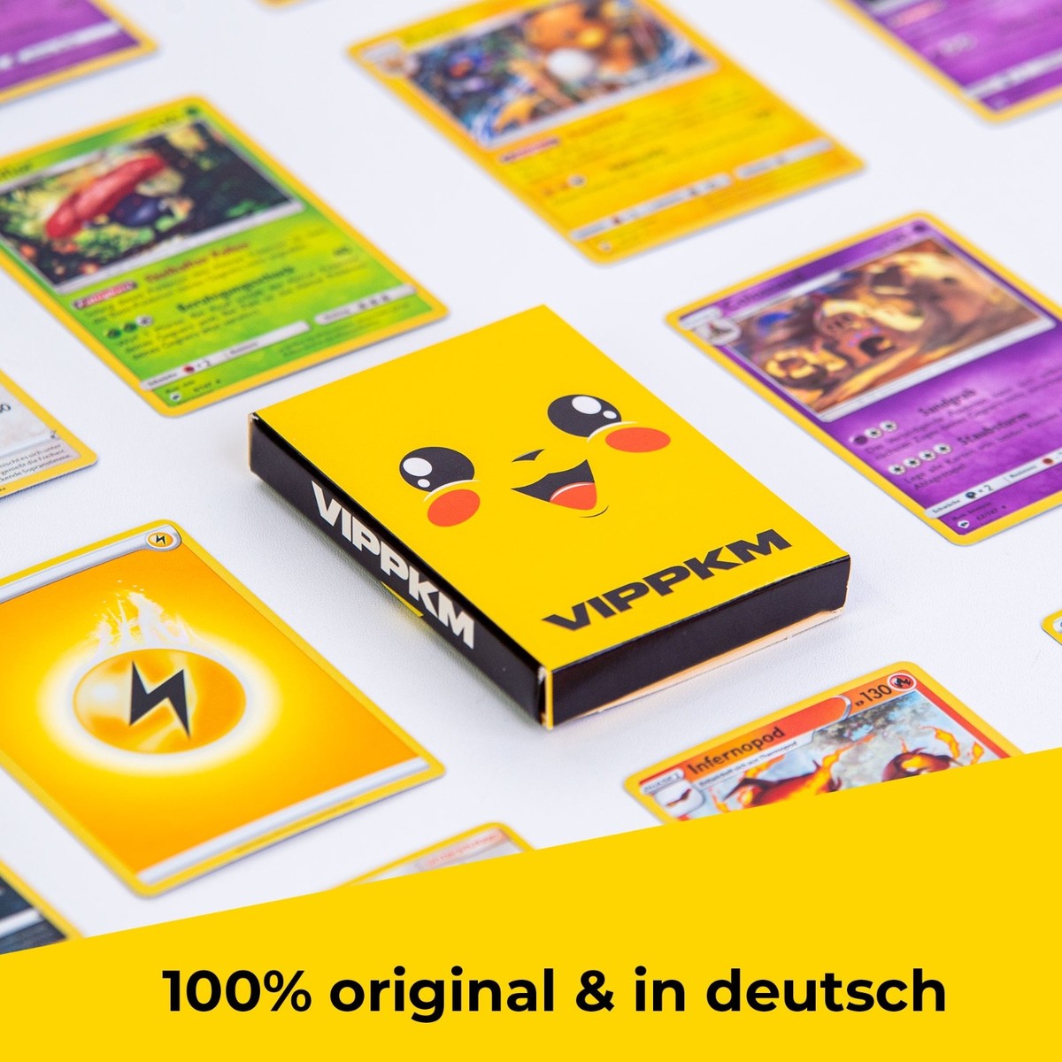 20 Original Pokémon Karten Deutsch - Holo/Reverse Set Für Sammler