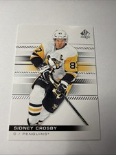 2019-20 SP Authentic Base Sidney Crosby #51 Pittsburgh Penguins NHL Upper Deck