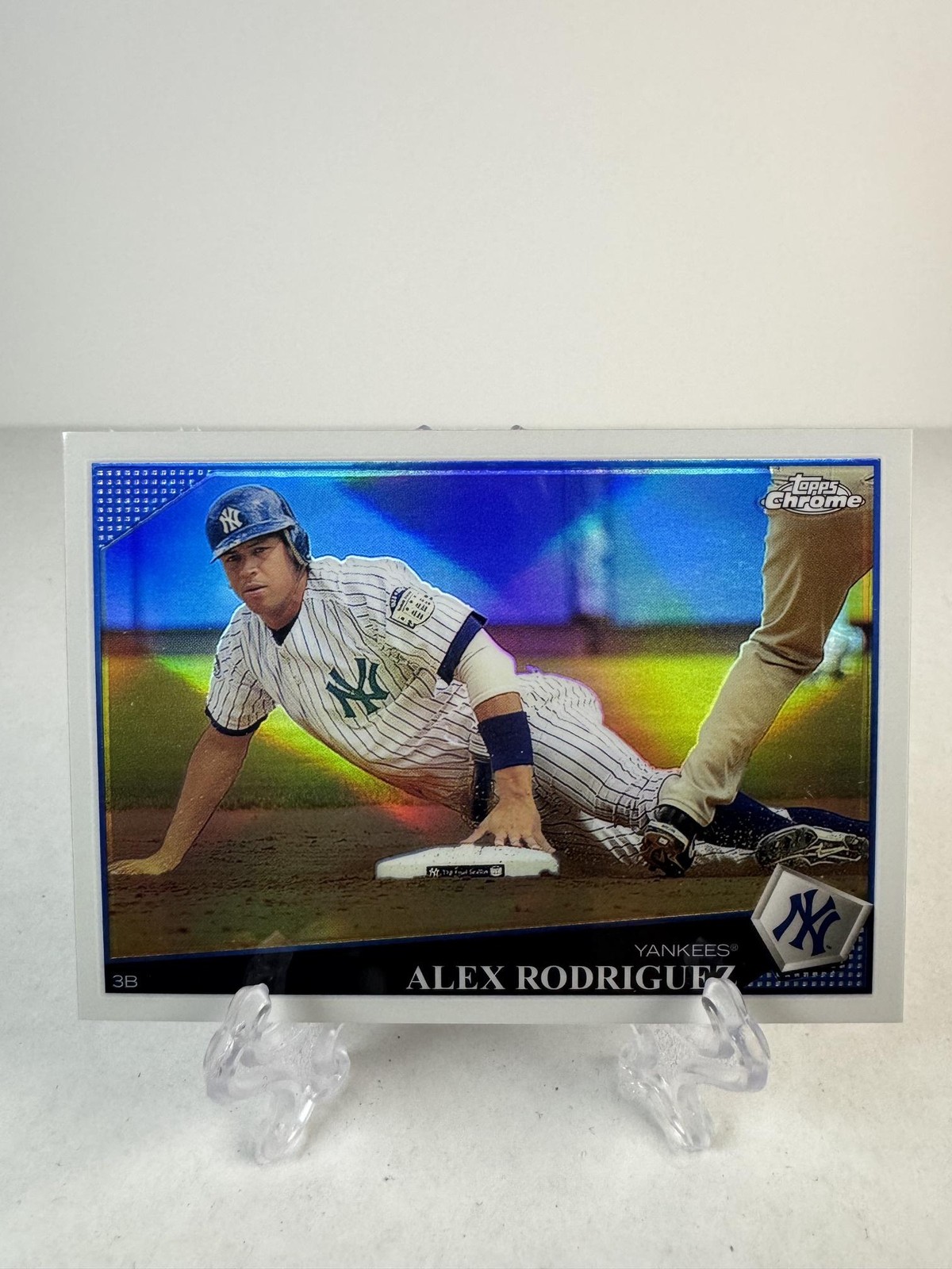 2009 Topps Chrome #1 Alex Rodriguez Refractors