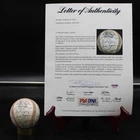 1964 San Francisco Giants Team Signed Baseball Mays McCovey +23 PSA/DNA AZ157