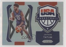 2021-22 Panini Prizm USA Basketball Silver Prizm Jayson Tatum #1 9l4