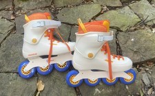 Powerslide Zoom 90 Inline Skates Men  s Size 9.5-10 Sunset