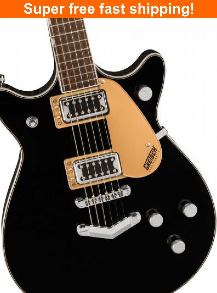 Gretsch G5222 Electromatic Double Jet BT Electric Guitar - Black