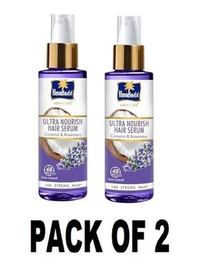 Parachute Advansed Hair Serum Coconut Rosemary Frizz Control 100ml 2 Pack
