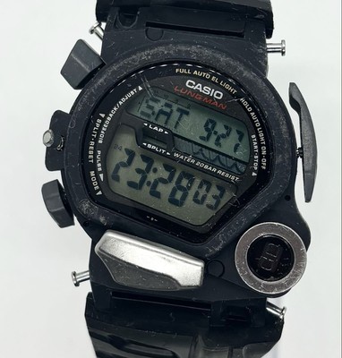 Working item Casio G SHOCK LUNGMAN DWG 100 appearance issues digital watch Langm