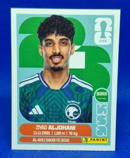 2026 Panini FIFA World Cup Sticker Ziyad Aljohani #KSA 10 - Saudi Arabia