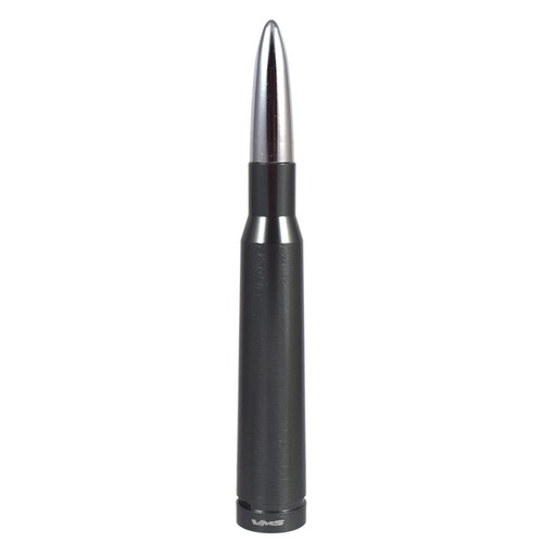 VMS Racing AR-15 M4 Style 50 Cal Bullet Antenna For Harley Touring W/ Tour Pak - Gunmetal