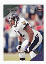 2001 Topps Debut Ray Lewis Baltimore Ravens Football Card #89 HOF