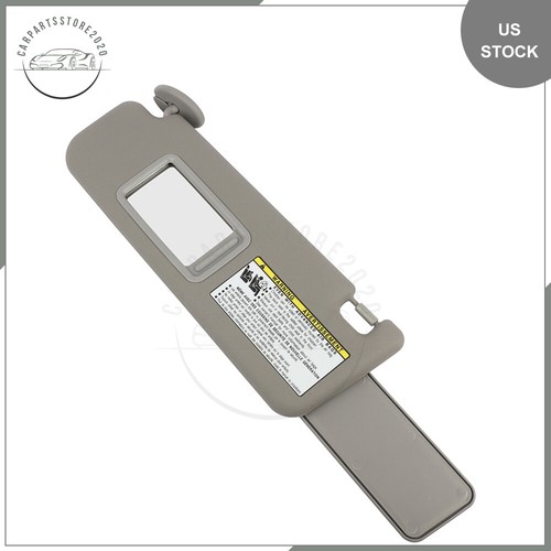 LH Sun Visor Grey + License Plate Light For 04-08Toyota 4Runner - Picture 9 of 9