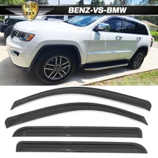 Fits 14-23 Jeep Cherokee Window Visors Vent Sun Shade Rain Guard Deflector 4PC