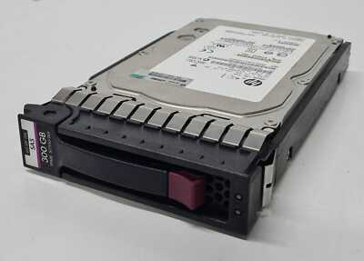 Disque Dur HP SAS 300 Go 15k - Pour PC Bureau Performant