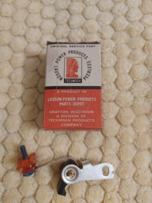 ORIGINAL TECUMSEH CONTACT POINT SET OPEN BOX ORIGINAL PART ORIGINAL BOX 32434