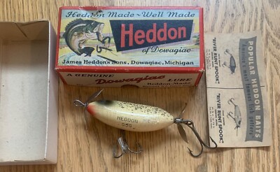 VINTAGE HEDDON SOS LURE USED CONDITION IN BOX N12 | eBay