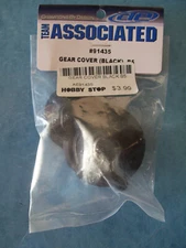 VINTAGE TEAM ASSOCIATED 91435 GEAR COVER BLACK B5 ASC91435 NIP