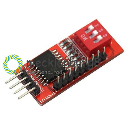 PCF8574T IO Extension Module IO Expansion Shield IIC I2C DIP Swith For Arduino