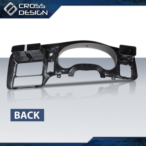 GRAY DASH BEZEL DOUBLE DIN FIT FOR 1998-2004 CHEVY S-10 GMC SONOMA JIMMY BLAZER - Imagen 9 de 12