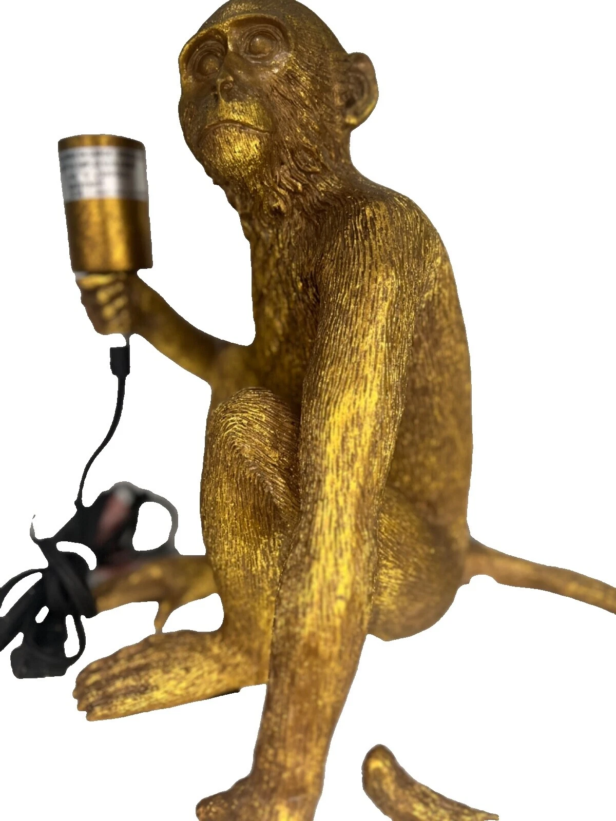 Estatuilla de Latón Lámparas con cable