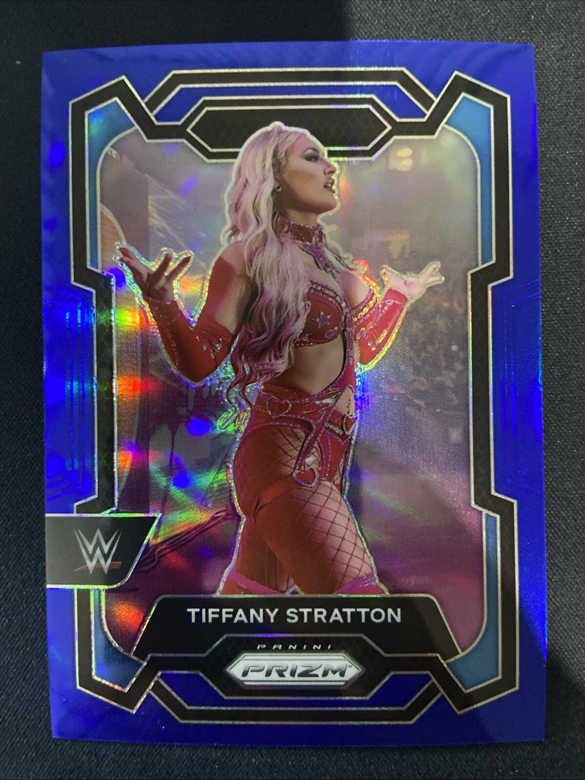 Tiffany Stratton WWE 2024 Prizm Blue #/199