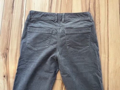 Mountain Khaki Women's Sz 4R Low Rise Slim Fit Grey Corduroy Pants Adventure  - Picture 10 of 10