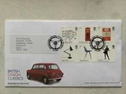 GB QEII 2009 British Design Classics Pane RM FDC Longbridge Steering Wheel SHS3