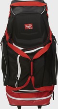   Brand New  Rawlings R1502-S Wheeled CATCHER'S EQUIPMENT BAG
