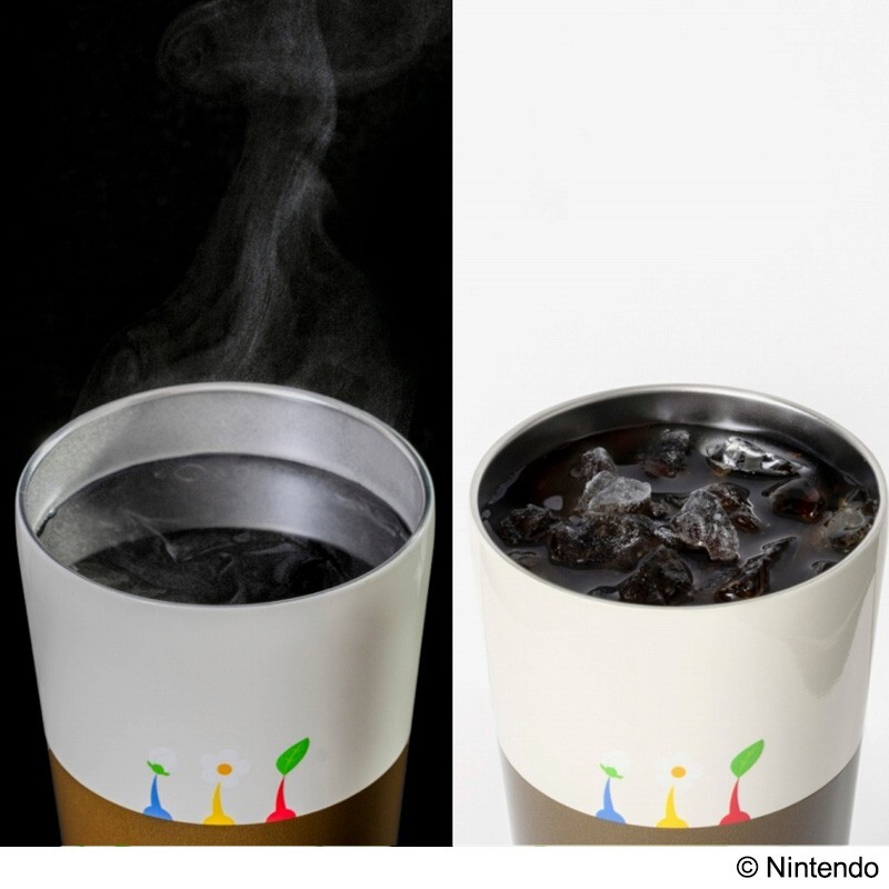 PIKMIN Stainless Steel Tumbler 0.45L Pikmin popping up ver
