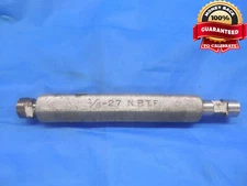 1/8 27 NPTF L1 3-STEP AND 6 STEP PIPE THREAD PLUG GAGE .125 INSPECTION N.P.T.F.