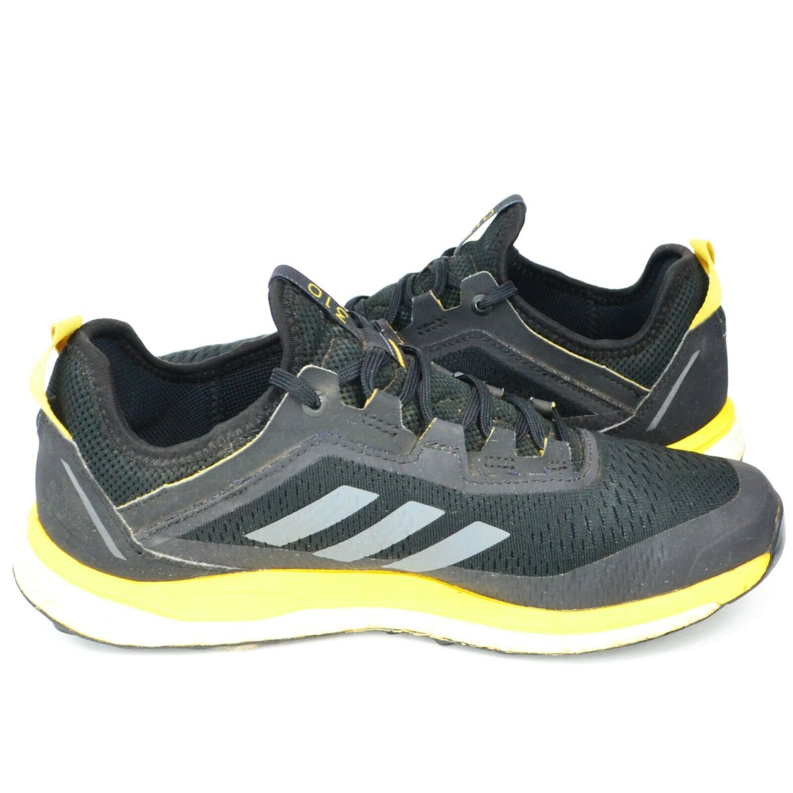 cooperate practitioner Shah Adidas Agravic Flow 310 Terrex Men's Size 8 Black Yellow Trail Running  Shoes | eBay
