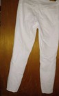 GIRLS WHITE LIGHTWEIGHT HIGH WAISTED CROPPED JEGGING  SIZE 2 BY AEROPOATAL EUC  — photo 2