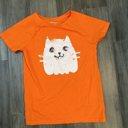 ~Cat and Jack~ Girls Holiday Shirt Size L (10-12) Lot Of 4 - Picture 4 of 12