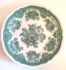 Porcelain Villeroy & Boch Fasan Green 7.75" Luncheon Plate West Germany