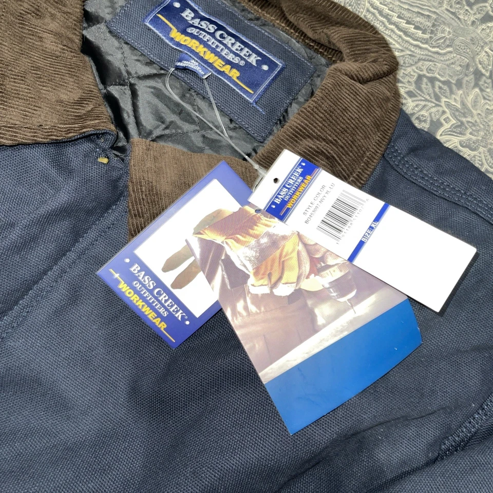 BASS CREEK OUTFITTERS Canvas Workwear Coveralls Carpenters Style - Size XLarge - Image 2 of 4