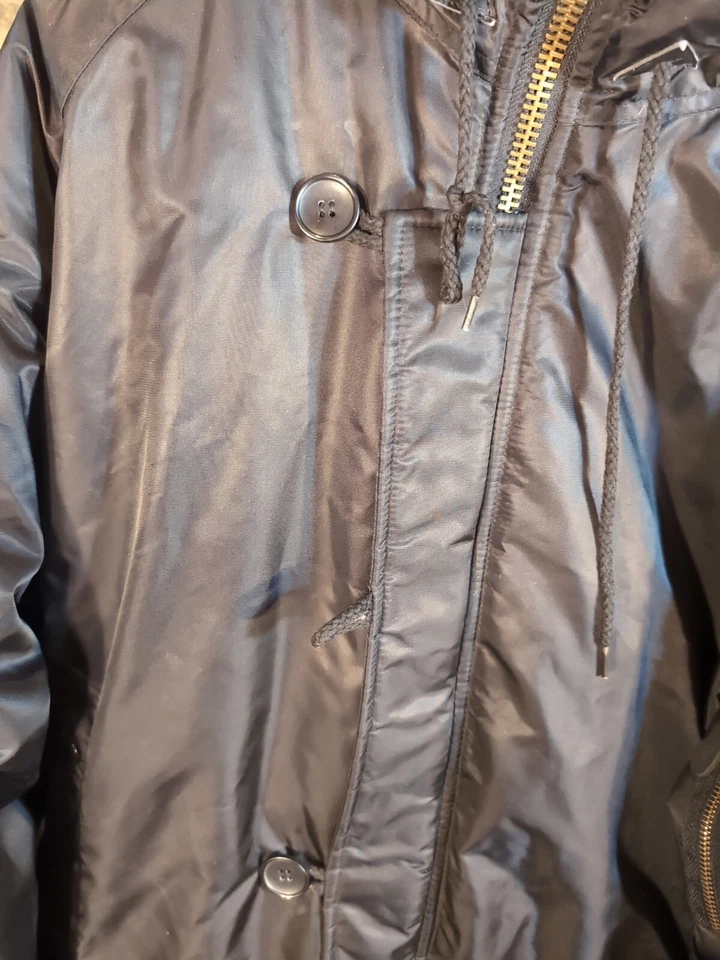 Abrigo Militar Parka Fox Outdoors MIL-J-791 USAF Clima Extremo Frío EE. UU. XL Foto 2 de 4