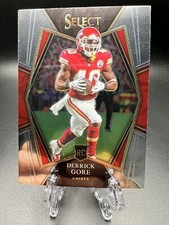 2021 Panini Select Football #184 DERRICK GORE RC Premier Level Chiefs
