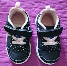 Sz 5 OshKosh B'gosh Toddler Girls Machine Washable Shoes / Sneakers