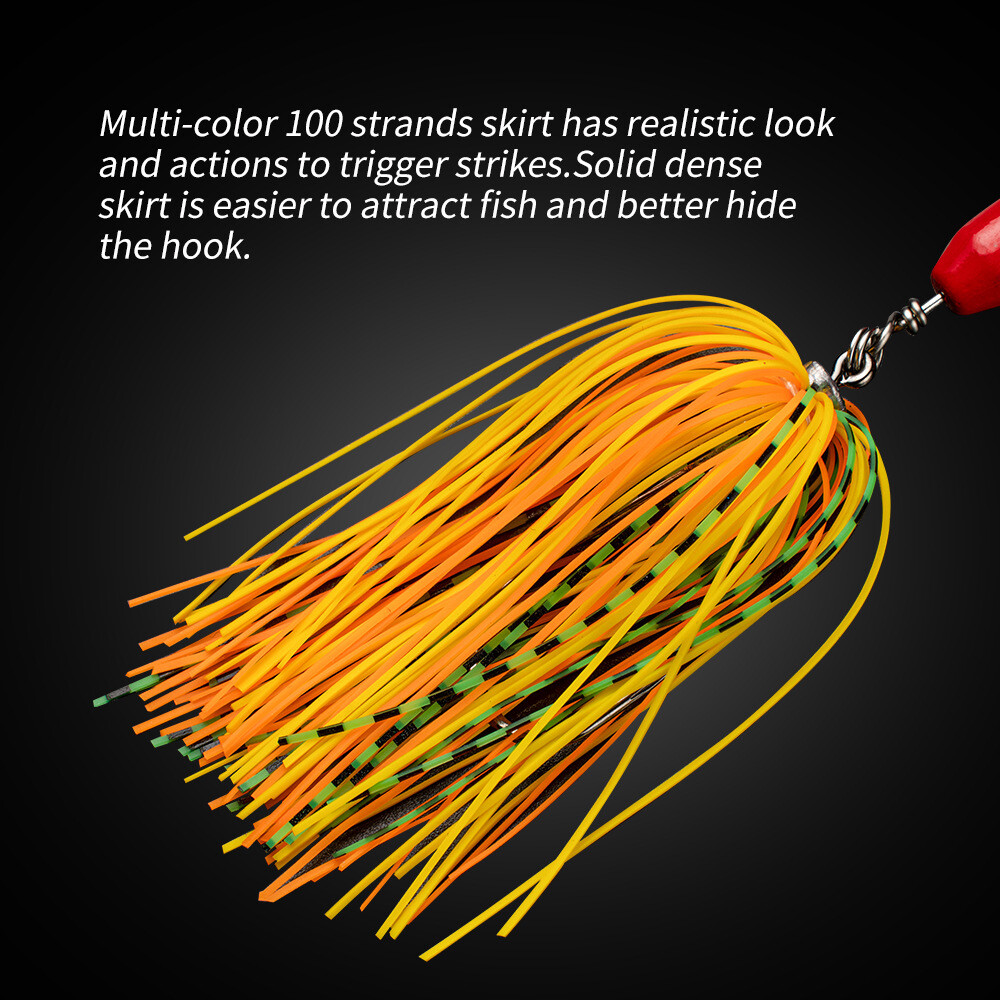 Leurre De Pêche Spinnerbait - Chatterbait Pour Bar Et Poissons De Mer - NEUF