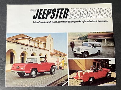 New Jeepster Commando Booklet (Kaiser Jeep Corporation) (1966)