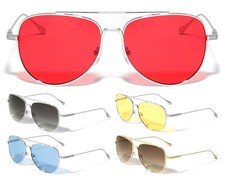 ICONIC HIGH QUALITY METAL PILOT AVIATOR SUNGLASSES CLASSIC CASUAL RETRO DESIGNER