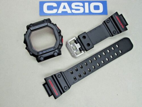 Genuine Casio King G-Shock GX-56 GXW-56 watch band & bezel case cover set black - Picture 1 of 9