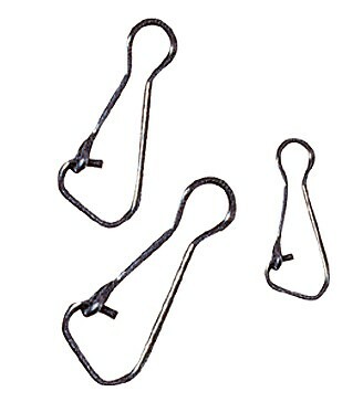 10 Stück Pelzer Snap Clips Verbinder Stainless Steel Wirbel Adapter Karpfen Rig