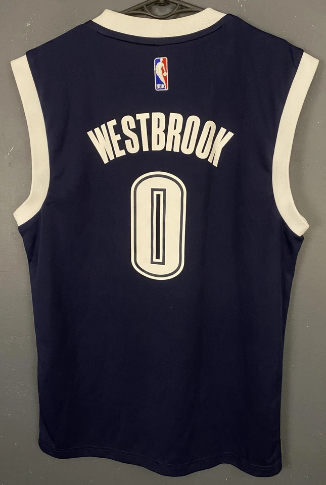 CAMISETA DE BALONCESTO HOMBRE OKLAHOMA CITY THUNDER RUSSELL WESTBROOK NBA TALLA S Foto 3 de 4