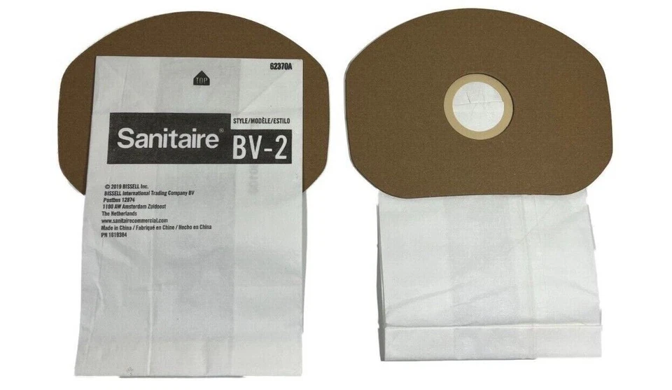 Eureka 62370A-10 Sanitaire SC412A Back Pack Vacuum Bags 1 case of (50) Bags - Image 4 of 4