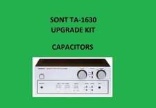 Stereo Amplifier SONY TA-1630 Repair KIT - all capacitors