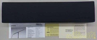 Audio-Technica At835B Condenser Microphone tasted