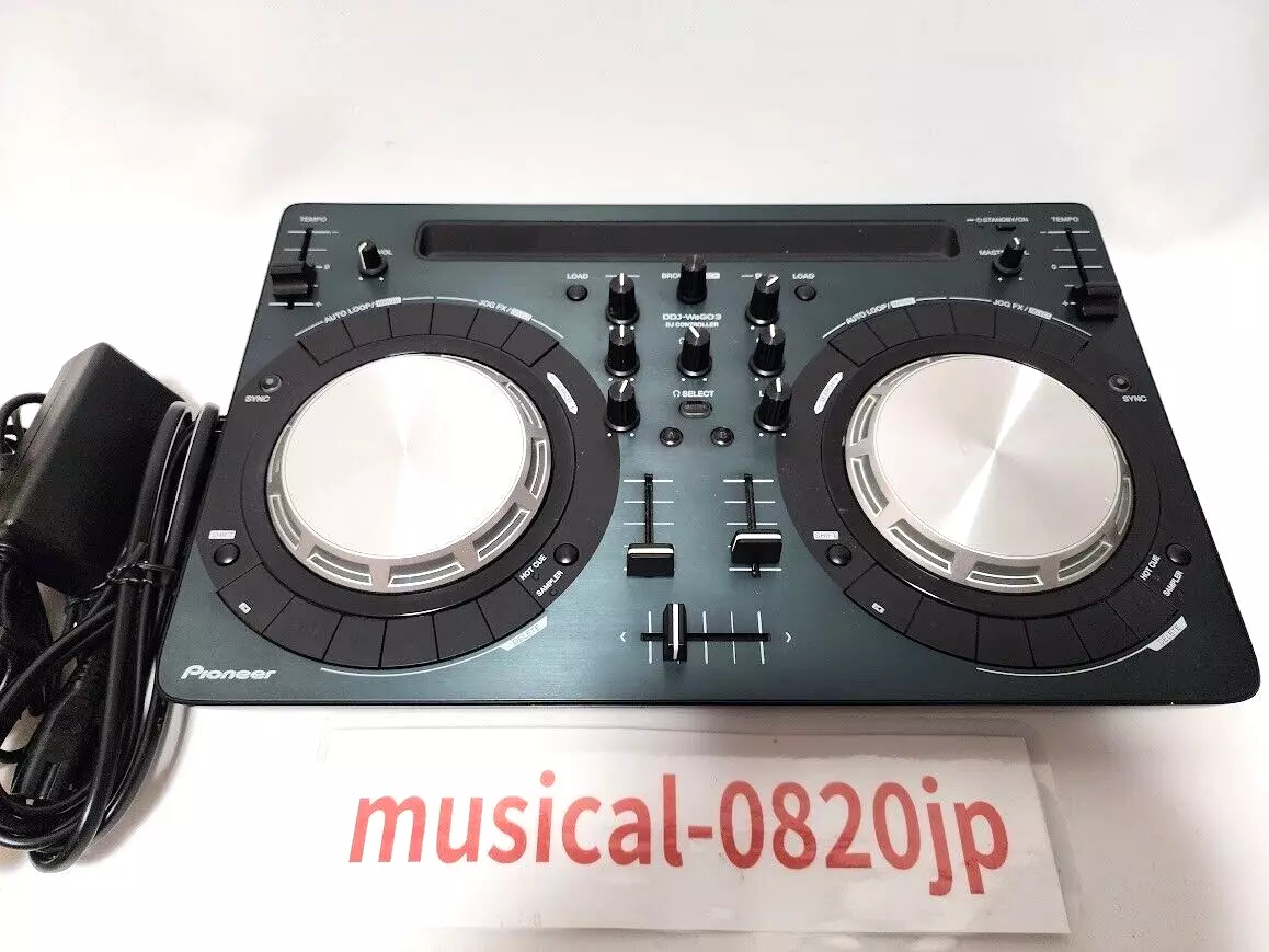 Pioneer DDJ-WEGO3-K BLACK Compact DJ Dual Deck Controller