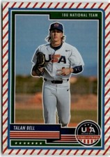 2023 Panini USA Baseball Stars & Stripes   ##2 Talan Bell