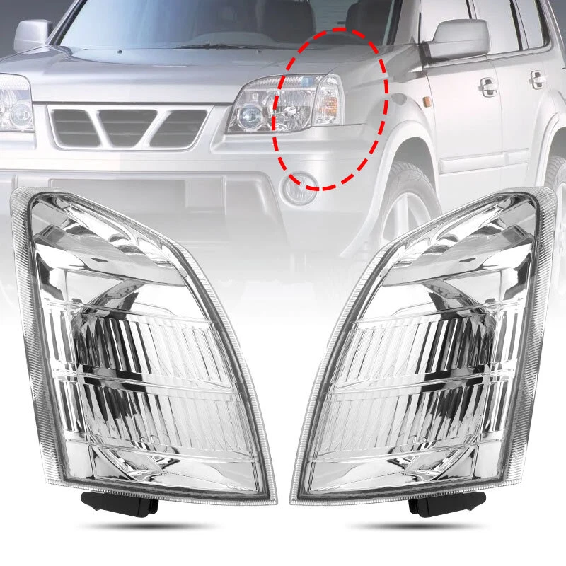 2x Left&Right Side Corner Light Indicator Lamp For Nissan X-trail T30 2001~2007 - Image 2 of 4