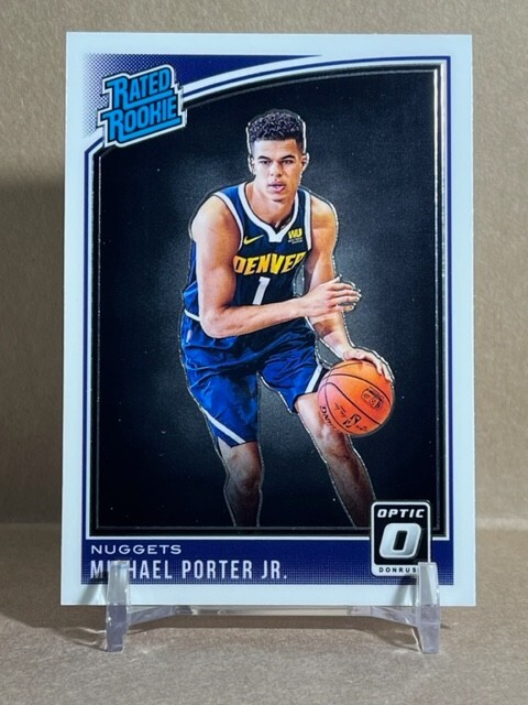 2018-19 Donruss Optic #182 Michael Porter Jr. Nuggets RC Rookie