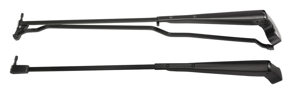 70-81 Camaro Firebird Windshield Wiper Arms Set Pair BLACK Concealed Hidden - Imagen 1 de 2